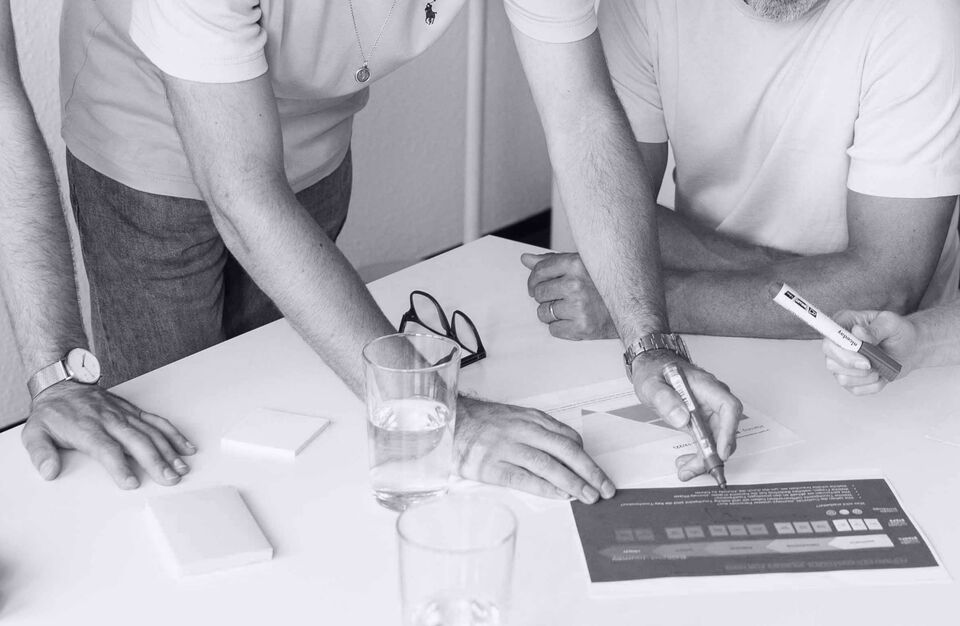 Interaktiver Projekt-Workshop mit kreativer Darstellung