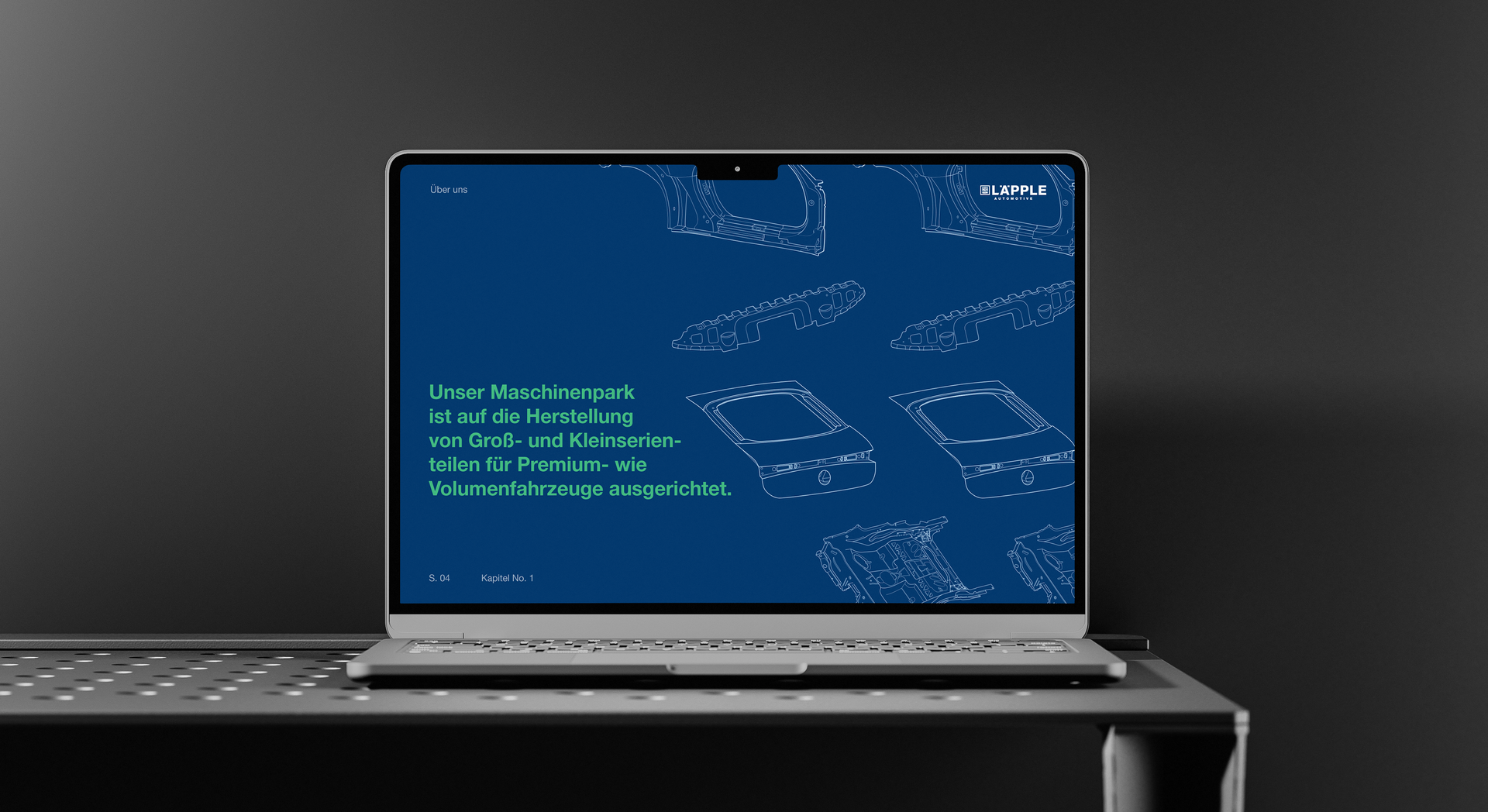 Laptop auf einem Tisch