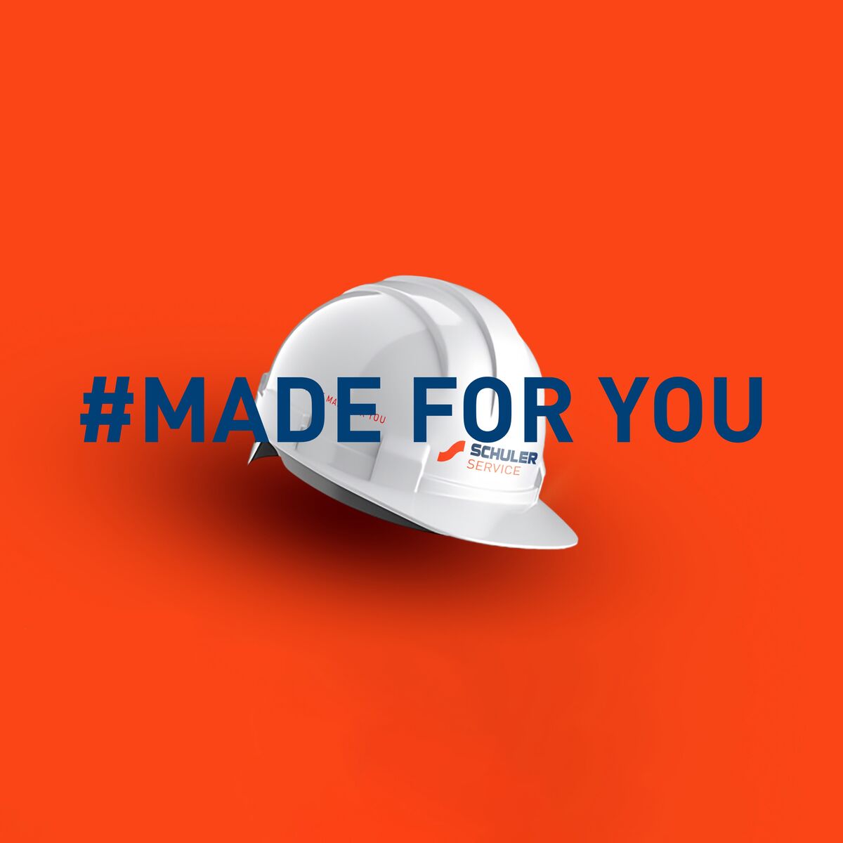 Kreatives Hauptmotiv der Schuler Service Kampagne