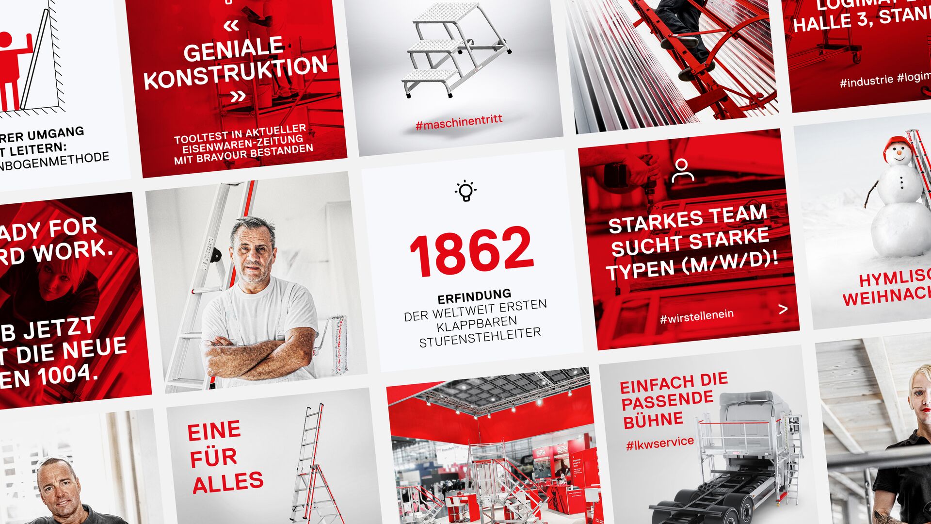 Social Media im Blick: Der Hymer-Instagram-Feed als visuelle Momentaufnahme.